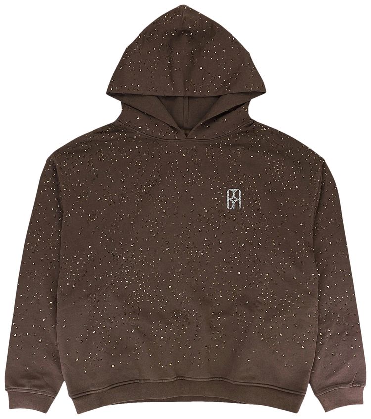 Birth Of Royal Child Starry Skydiamond Hoodie Brown