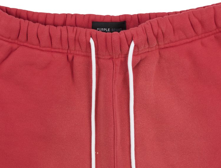 PURPLE BRAND HWT Fleece Short Red