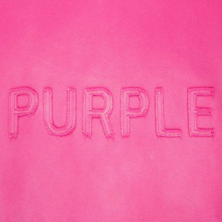 PURPLE BRAND HWT Fleece Pullover Hoodie Pink