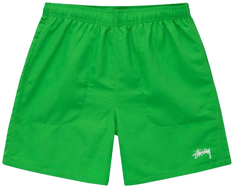 Stussy Stock Water Shorts Classic Green