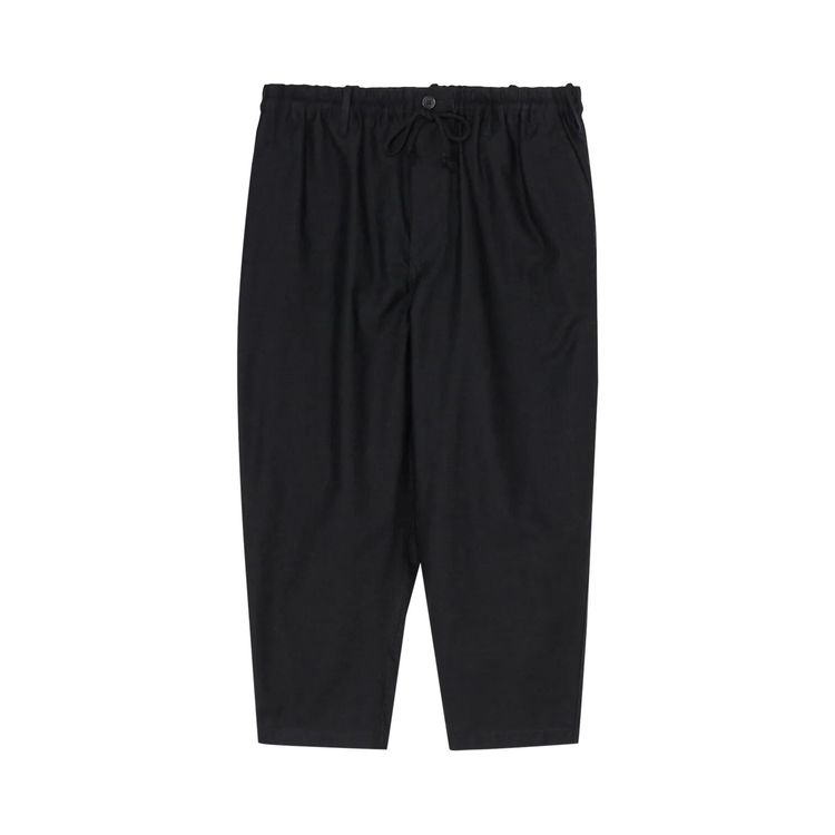 Yohji Yamamoto Standard String Pants Black