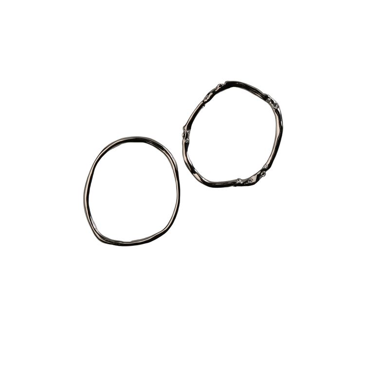 Dries Van Noten Embellished Cuffs Silver
