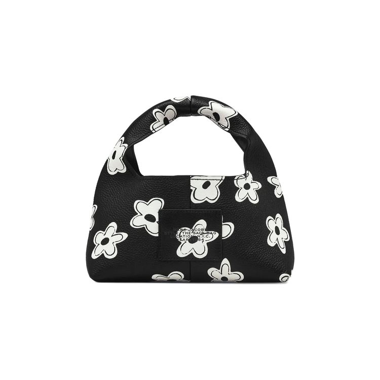 Marc Jacobs Mini Daisy Leather Sack Bag BlackWhite