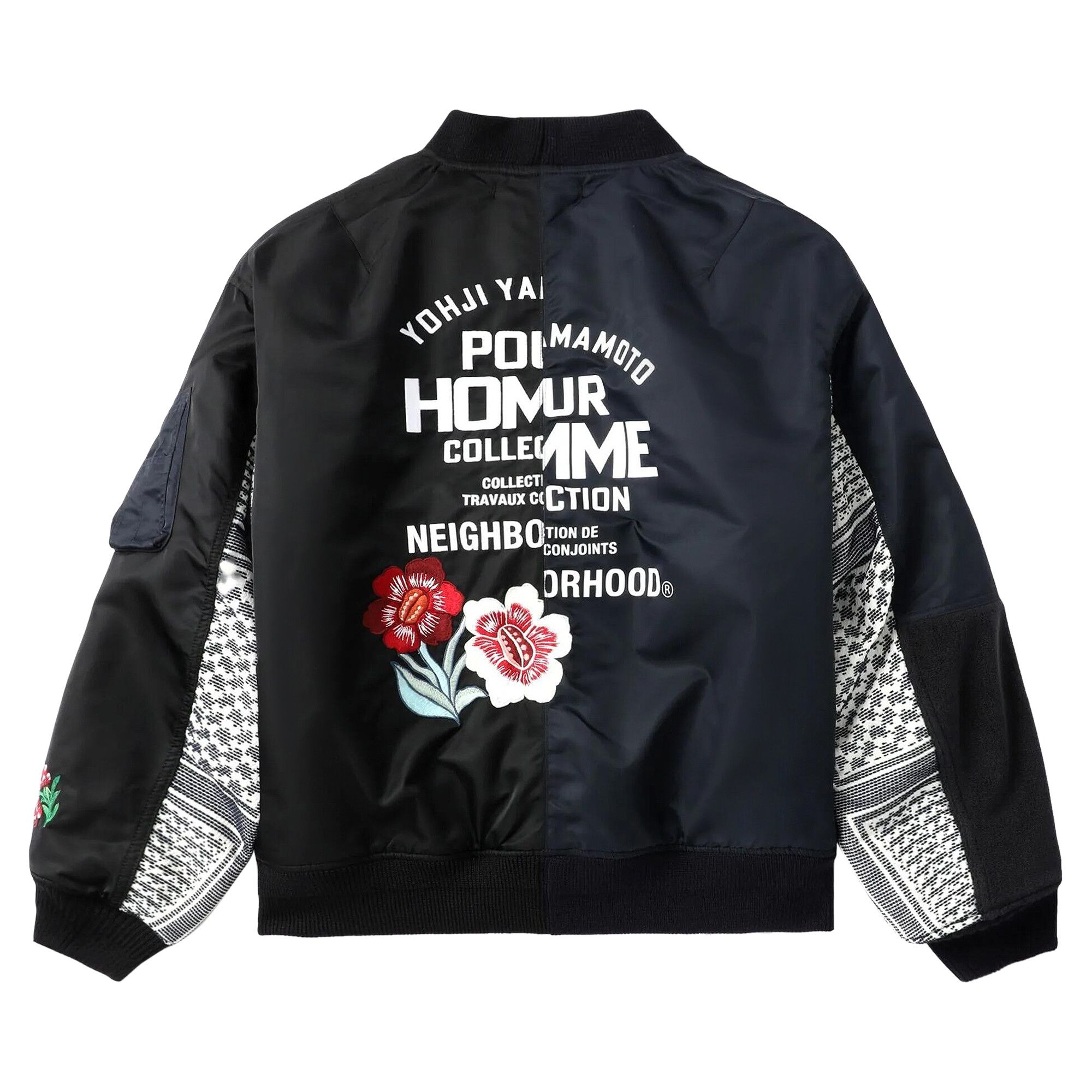Buy Yohji Yamamoto x Neighborhood MA-1 Jacket 'Black' - HP