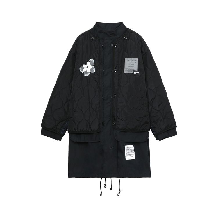 Yohji Yamamoto x Neighborhood Field Parka Black