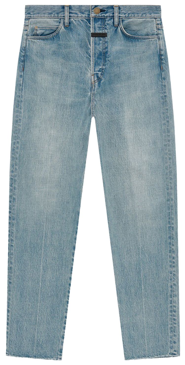 Fear of God 5 Pocket Relaxed Jeans Medium Indigo