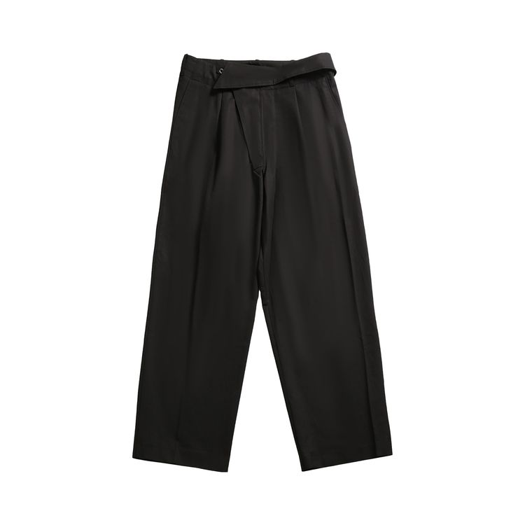 Kiko Kostadinov Navin Wide Trouser Black Sable