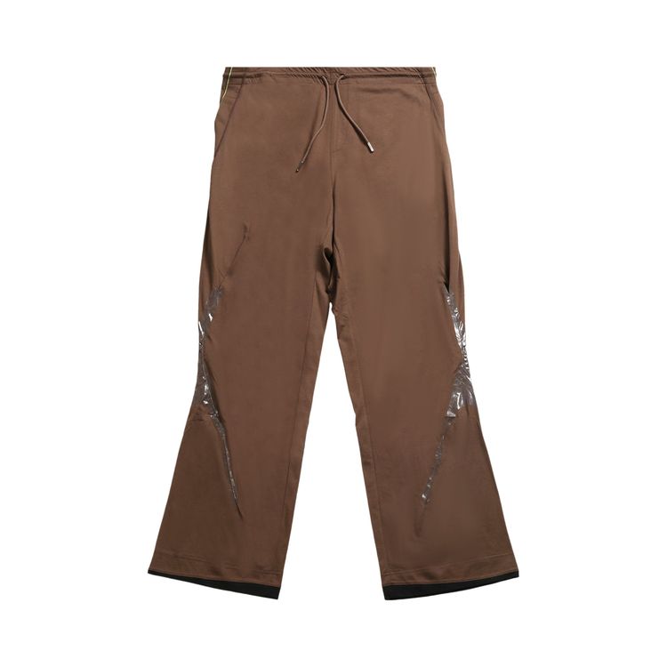 Kiko Kostadinov Alec K Dart Jersey Trouser Green Stripes
