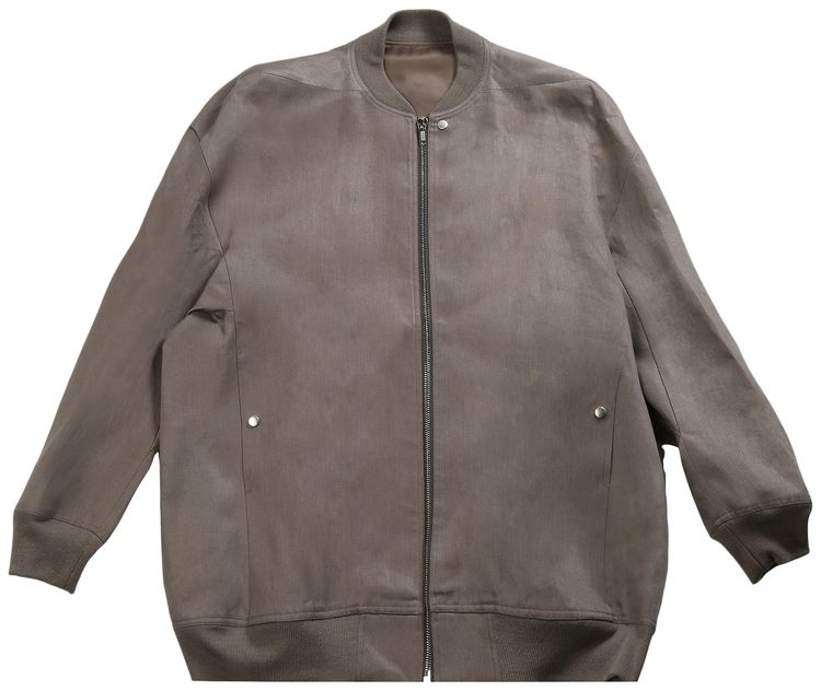Rick Owens Peter Flight Bomber Jacket Dust