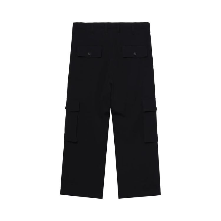 Yohji Yamamoto Pour Homme Pocket Detail Pants Black