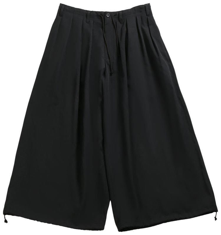 Yohji Yamamoto Pour Homme Standard Ballon Pants Black