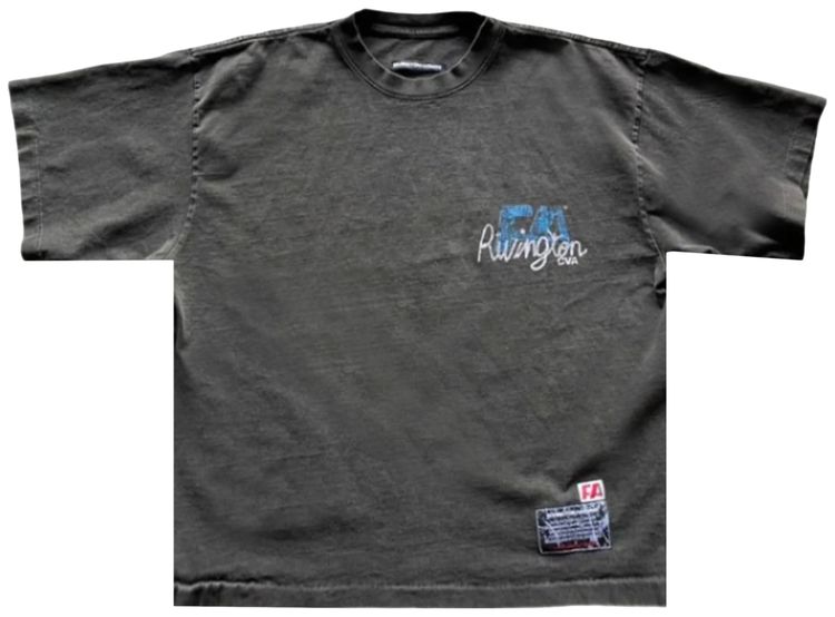 RIVINGTON roi Rebis Mansion Tee Mechanic Black