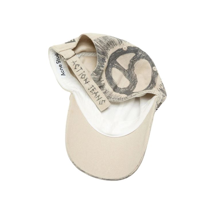 Acne Studios Trucker Hat Warm Beige