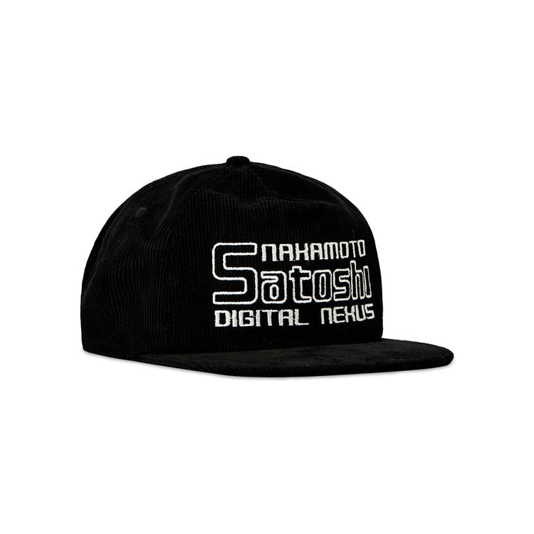 Satoshi Nakamoto Digital Nexus Hat Black