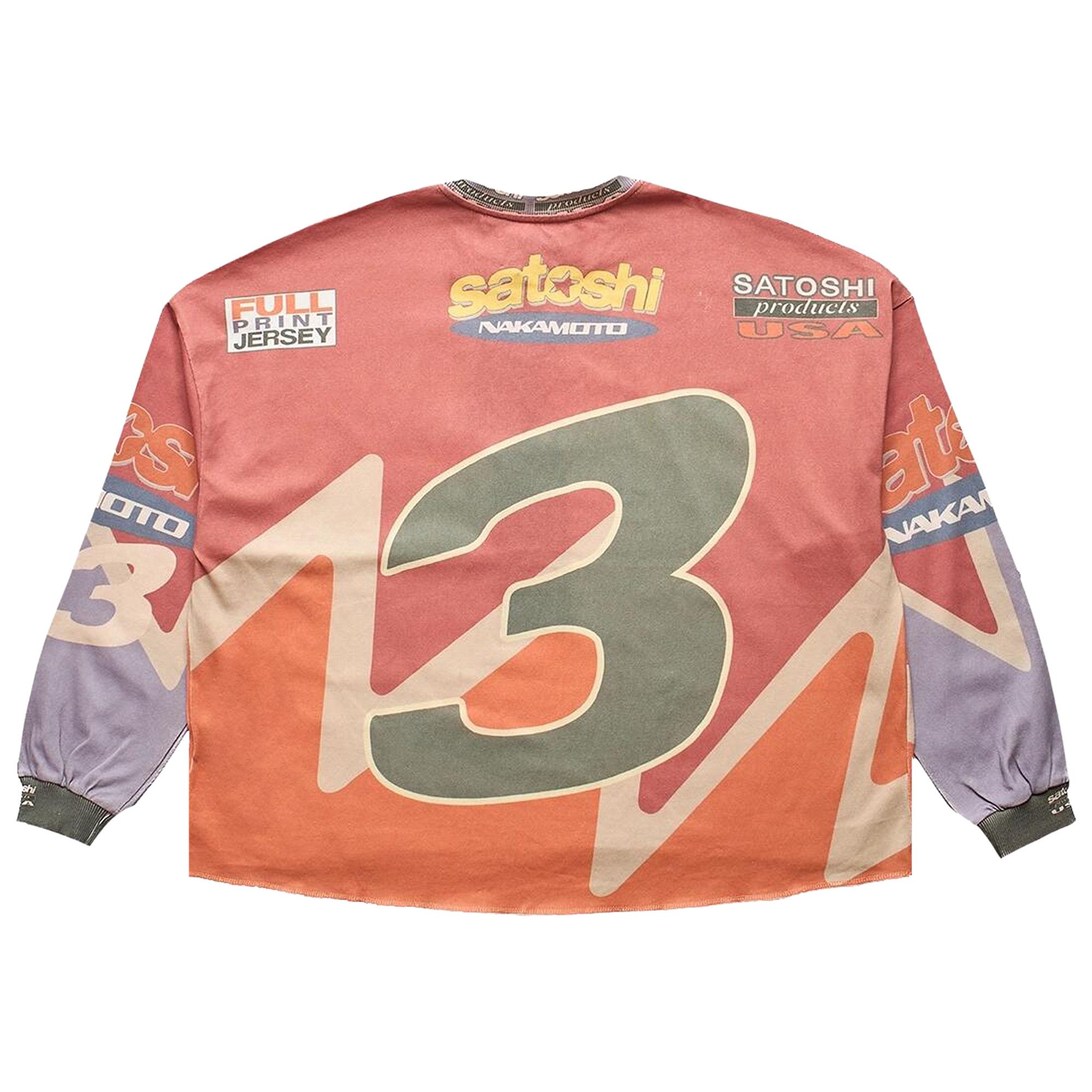 【超ポイントバック祭】 Buy Satoshi Nakamoto Speedway Long-Sleeve T-Shirt トップス