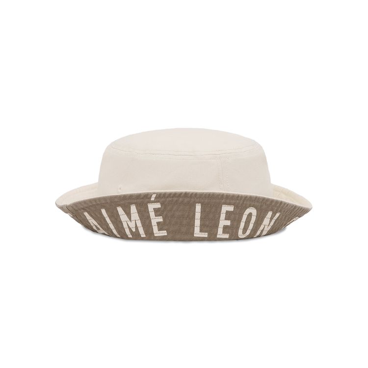 Aime Leon Dore Contrast Logo Bucket Hat Pristine
