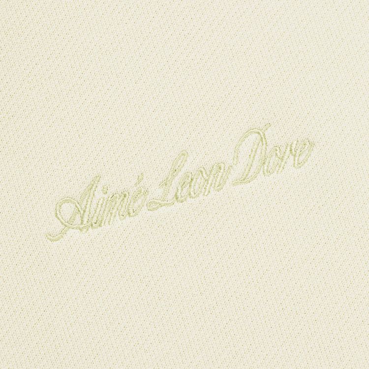 Aime Leon Dore Embroidered Logo Hoodie Aloe Wash