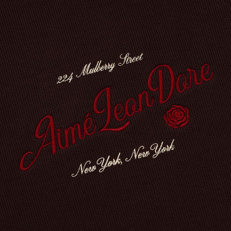 Aime Leon Dore Lounge Crewneck Sweatshirt Coffee Bean