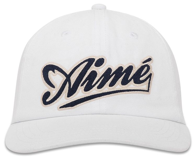 Aime Leon Dore Cycling Logo Hat Bright White
