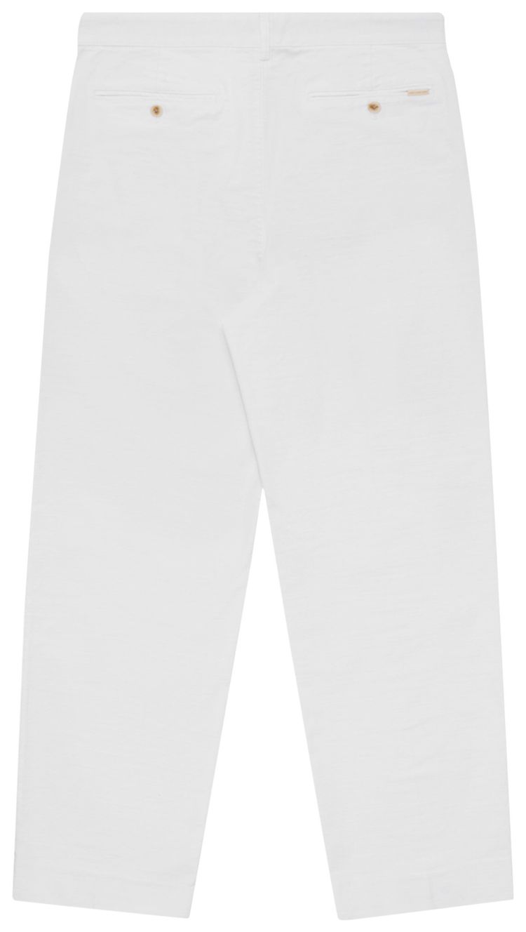 Aime Leon Dore Double Pleated Pant Bright White