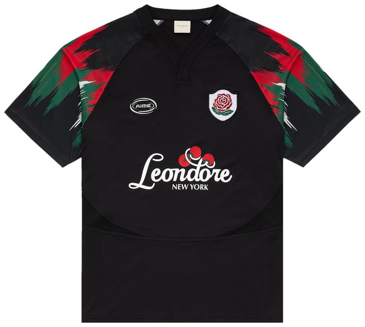 Aime Leon Dore Team Leon Performance Jersey Jet Black