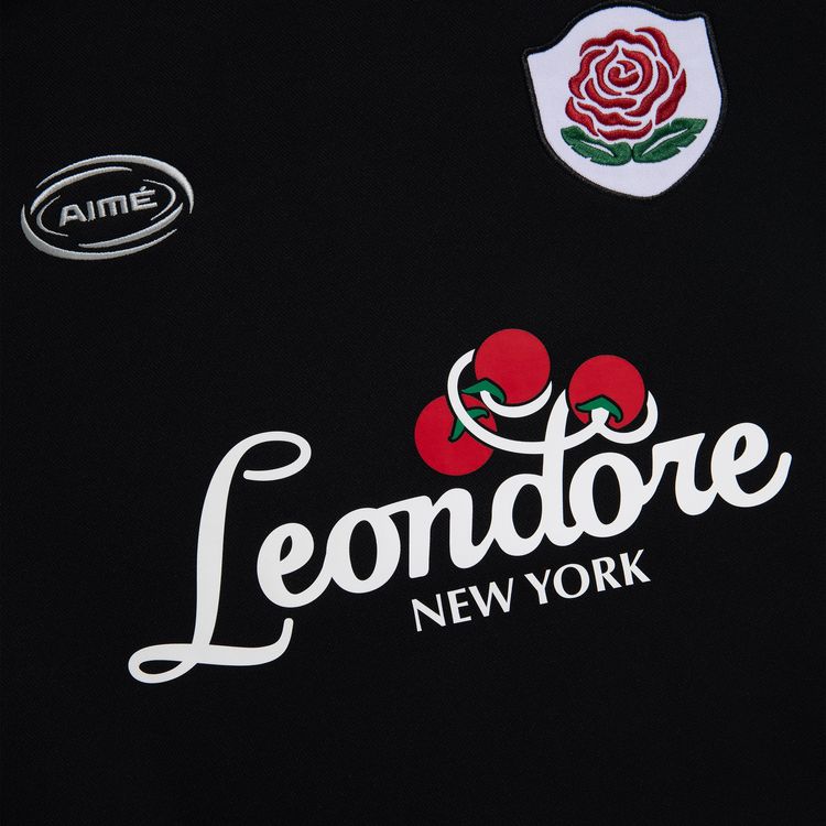 Aime Leon Dore Team Leon Performance Crewneck Sweatshirt Jet Black