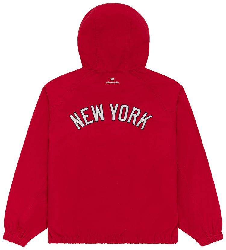 Aime Leon Dore New York Yankees Lightweight Jacket Barbados Cherry