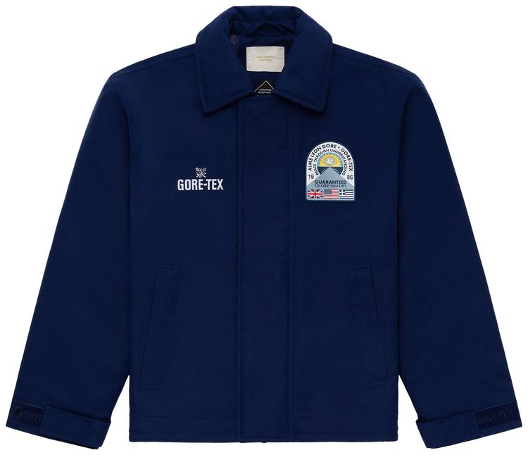 Aime Leon Dore GORE TEX Coast Guard Jacket Medieval Blue