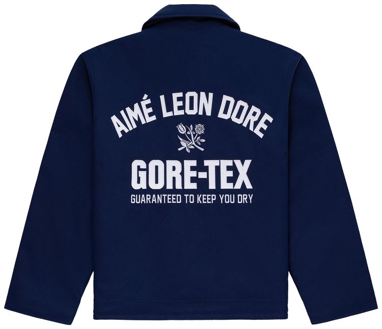 Aime Leon Dore GORE TEX Coast Guard Jacket Medieval Blue