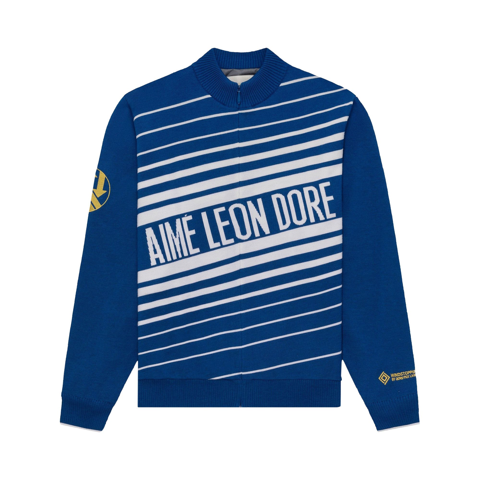 Buy Aimé Leon Dore WINDSTOPPER Striped Knit Cycling Jersey By GORE