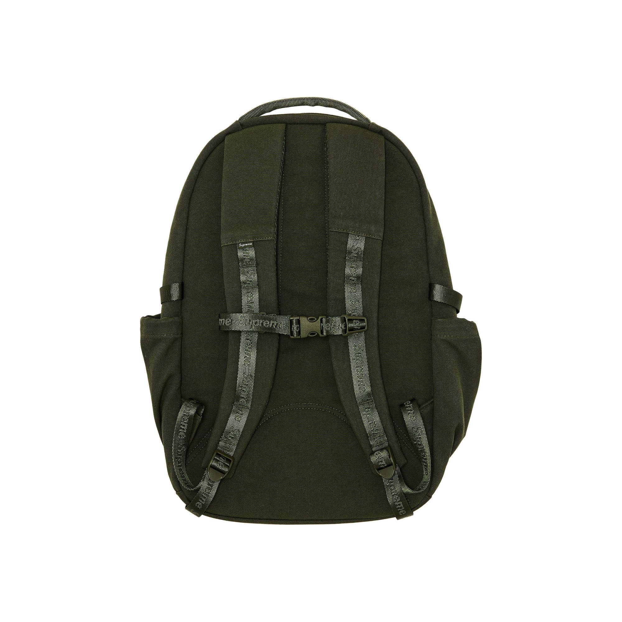 Buy Supreme Backpack 'Olive' - SS25B2 OLIVE | GOAT