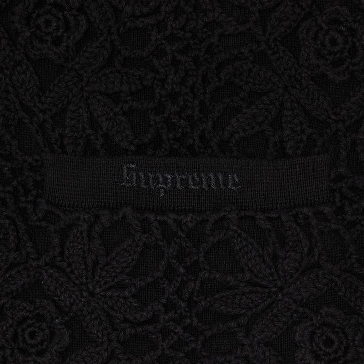Buy Supreme Crochet Zip Up Cardigan 