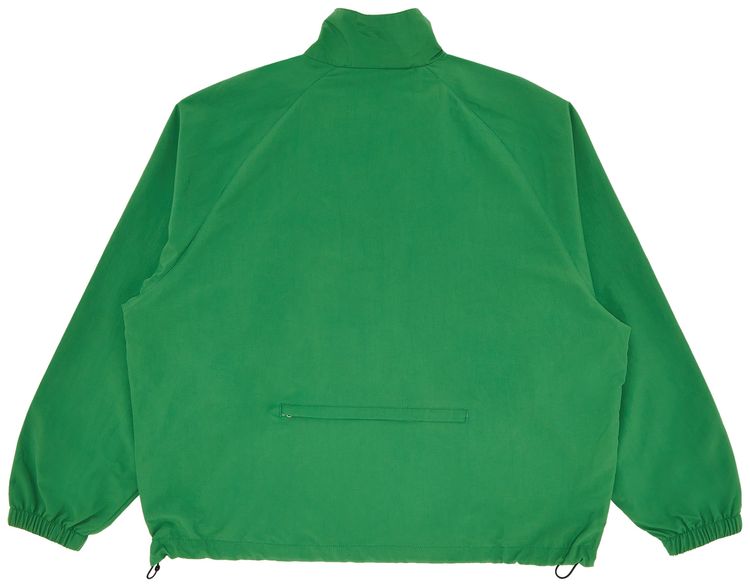 Supreme Contrast Zip Track Jacket Green