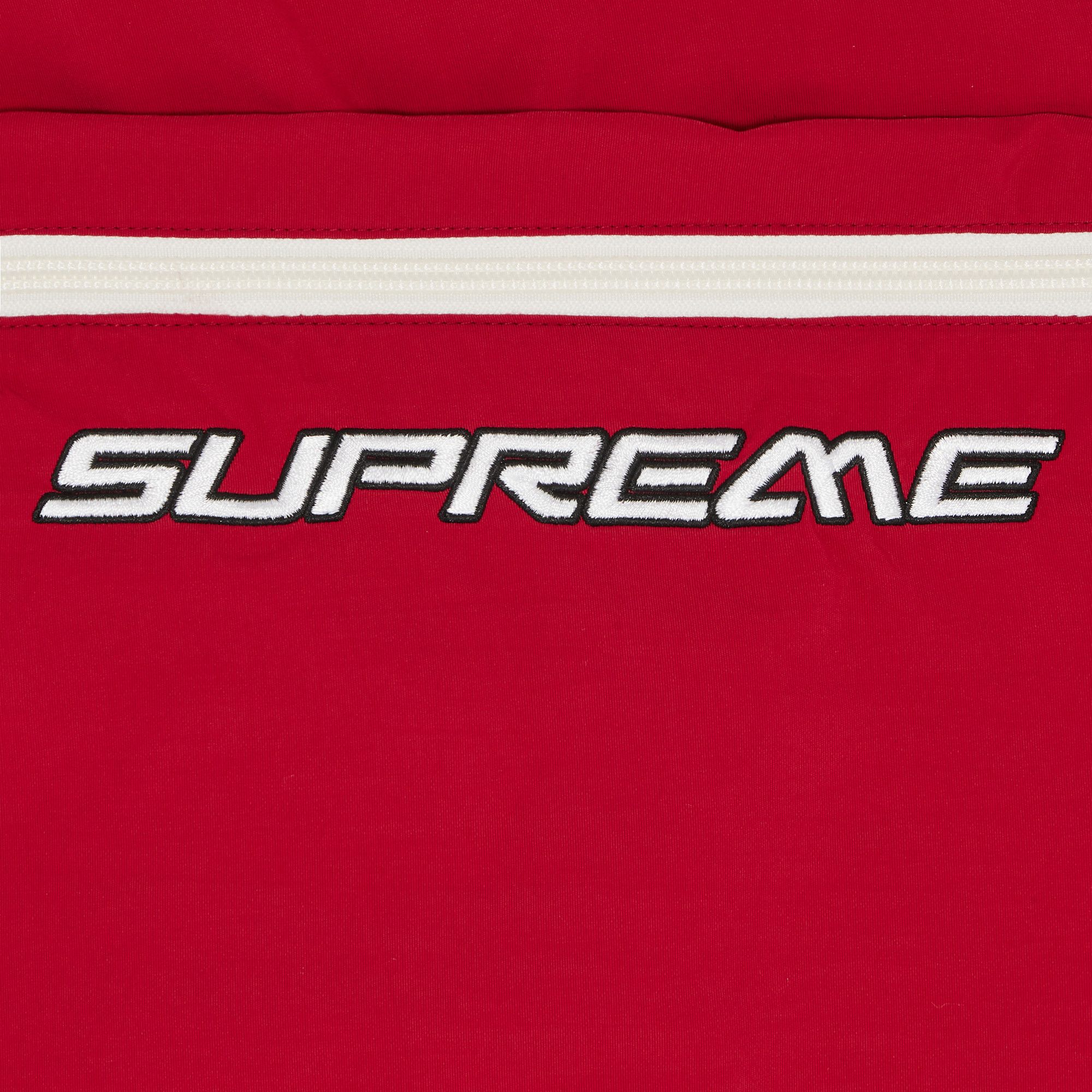 Buy Supreme Contrast Zip Warm Up Pant 'Red' - SS25P10 RED | GOAT