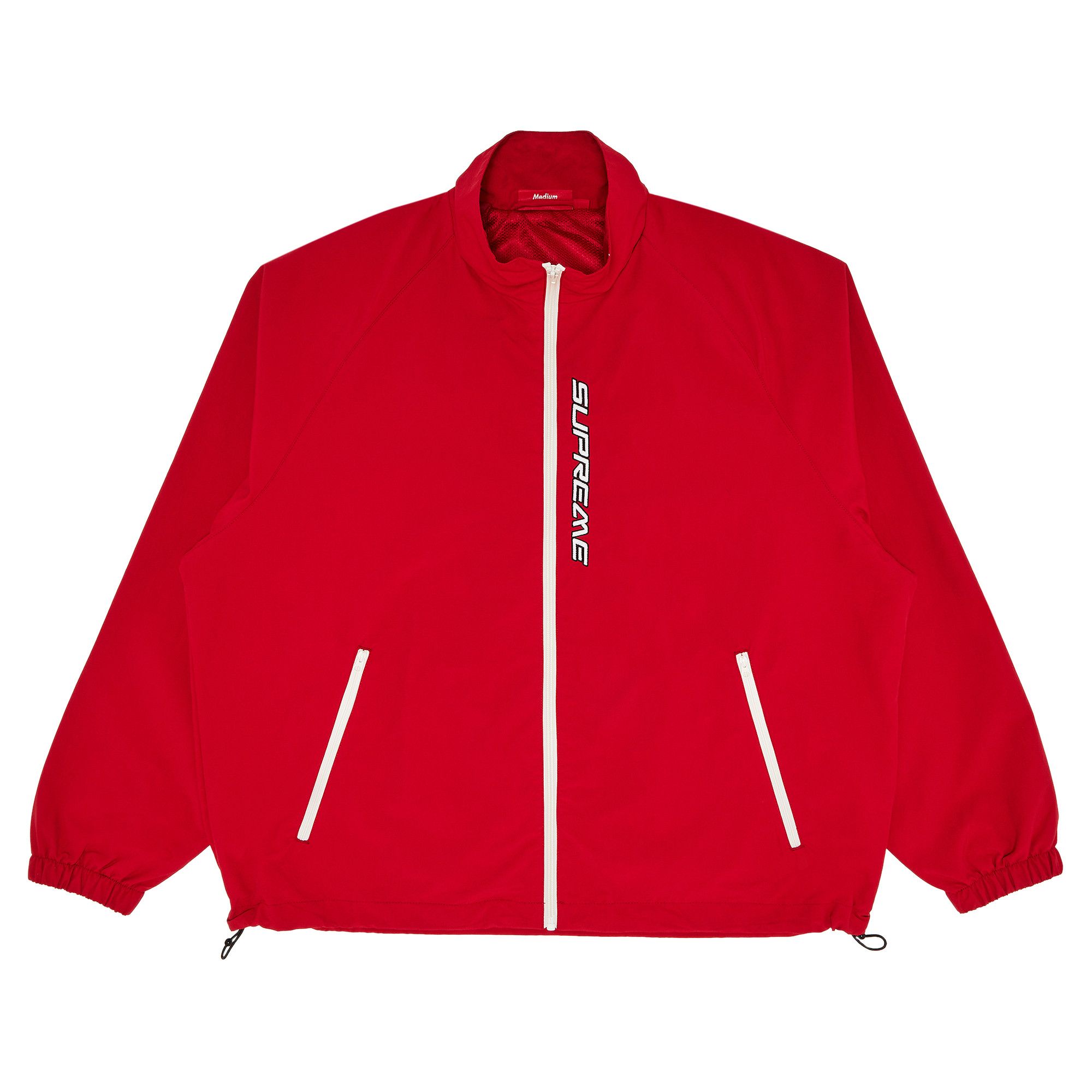 Buy Supreme Contrast Zip Track Jacket 'Red' - SS25J41 RED | GOAT