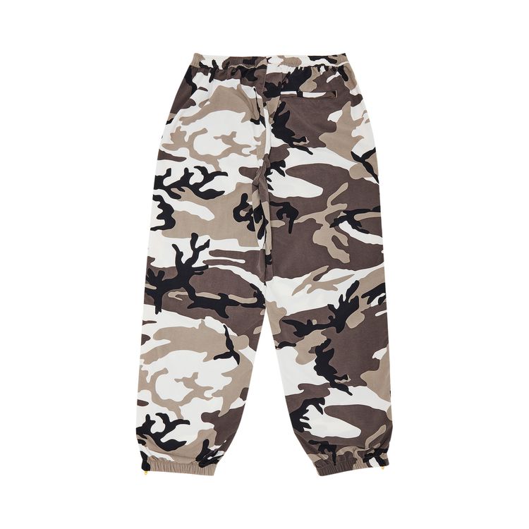 Supreme Contrast Zip Warm Up Pant Snow Camo