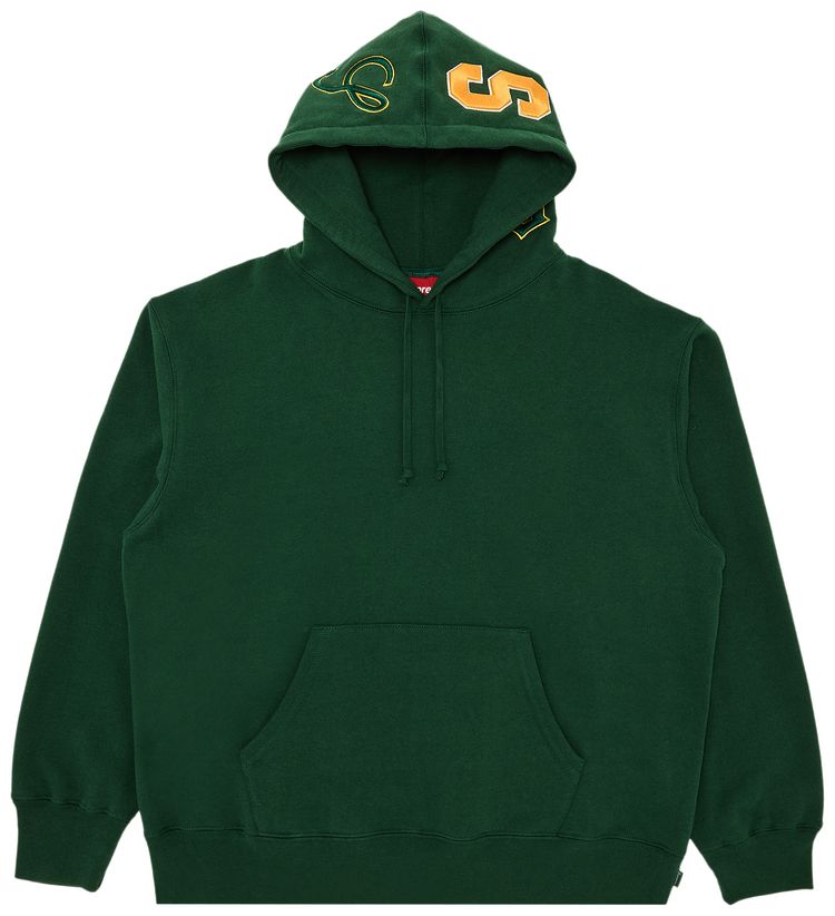 Supreme Multi S Logo Hooded Sweatshirt Pine