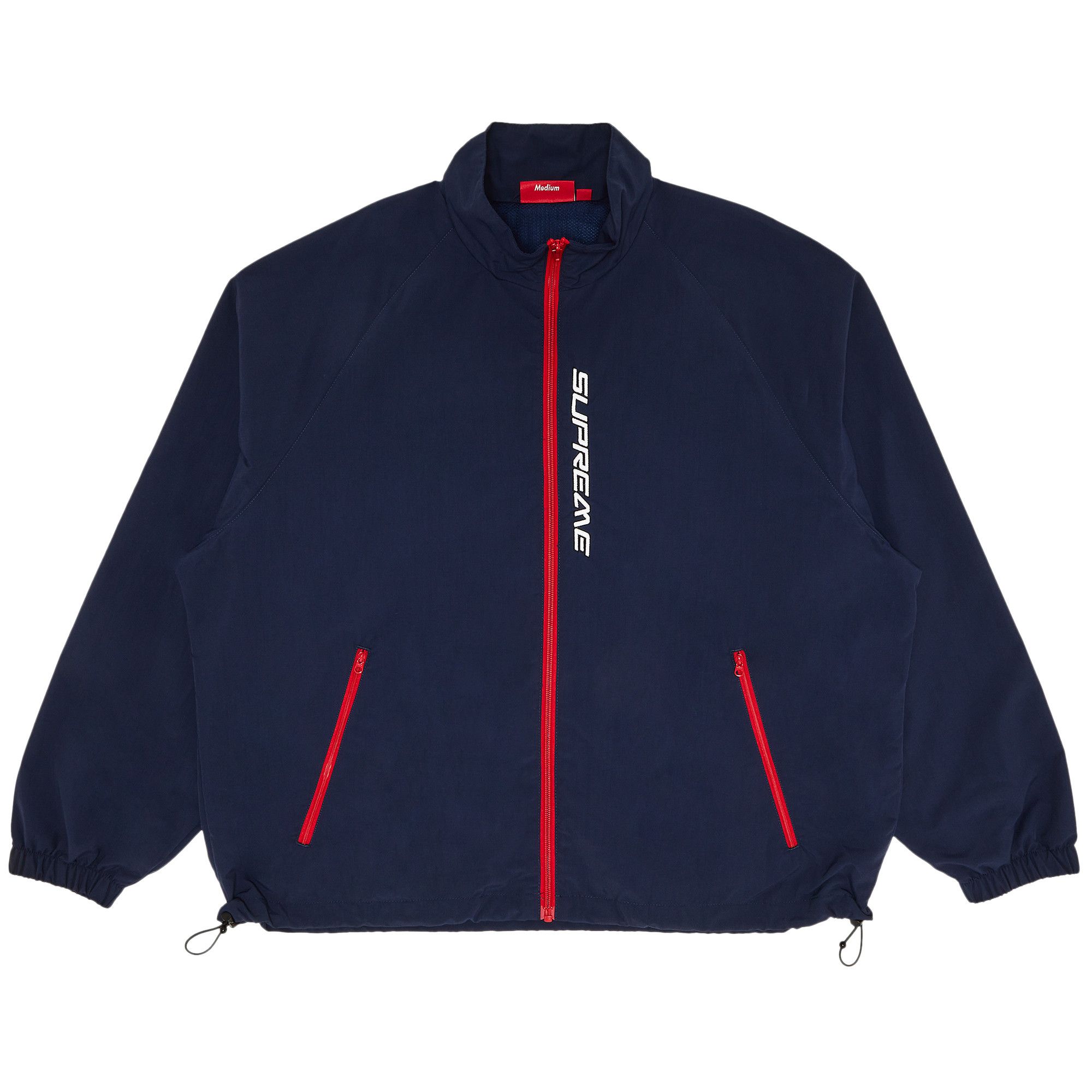 Buy Supreme Contrast Zip Track Jacket 'Navy' - SS25J41 NAVY