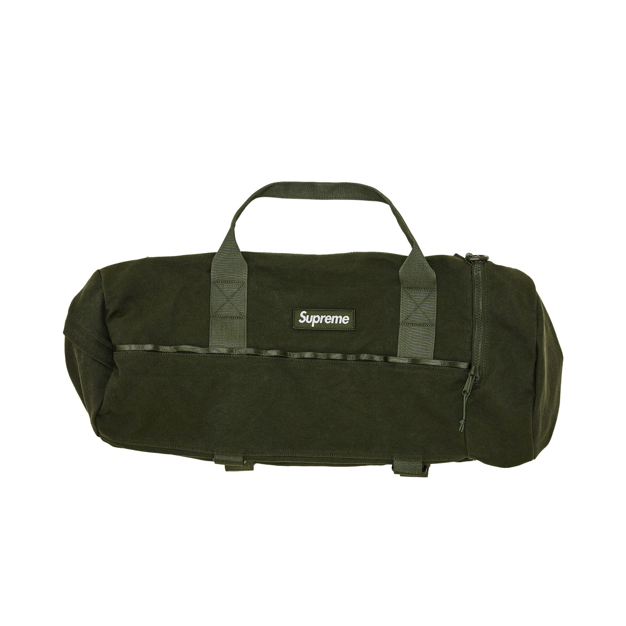 Buy Supreme Duffle Bag 'Olive' - SS25B3 OLIVE | GOAT