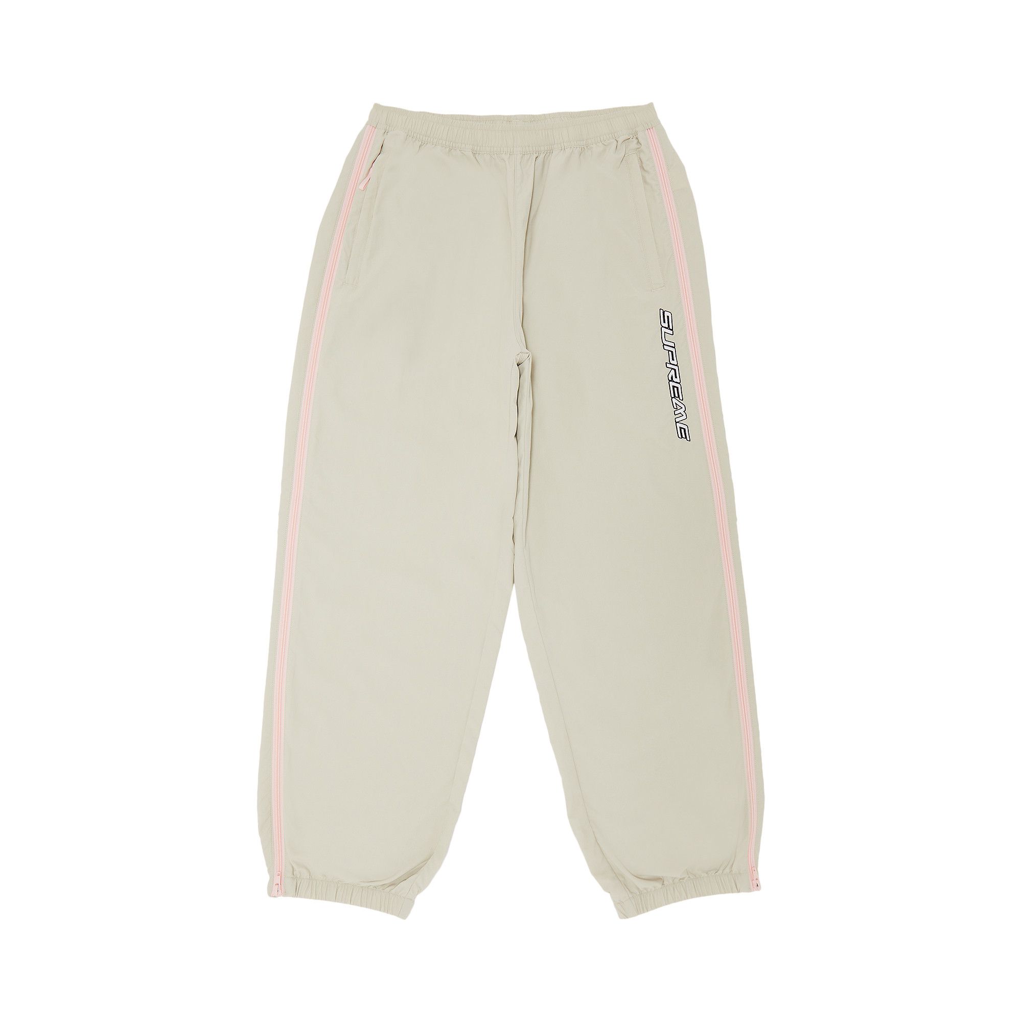 Buy Supreme Contrast Zip Warm Up Pant 'Tan' - SS25P10 TAN