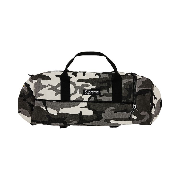 Supreme Duffle Bag Snow Camo