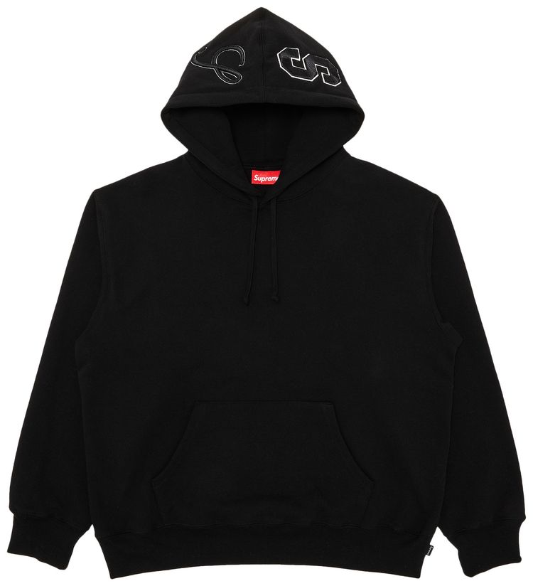 Supreme Multi S Logo Hooded Sweatshirt Black