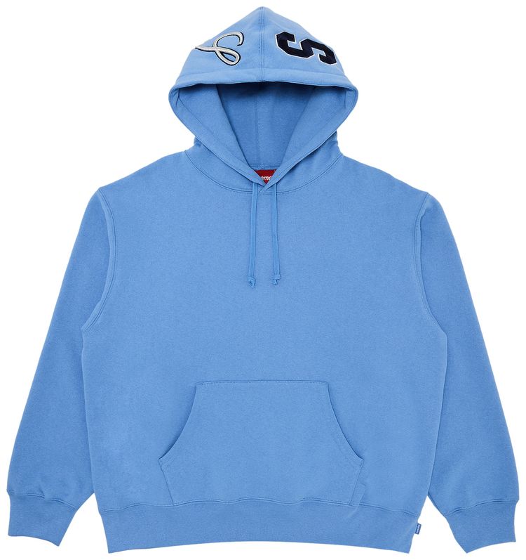 Supreme Multi S Logo Hooded Sweatshirt Light Blue