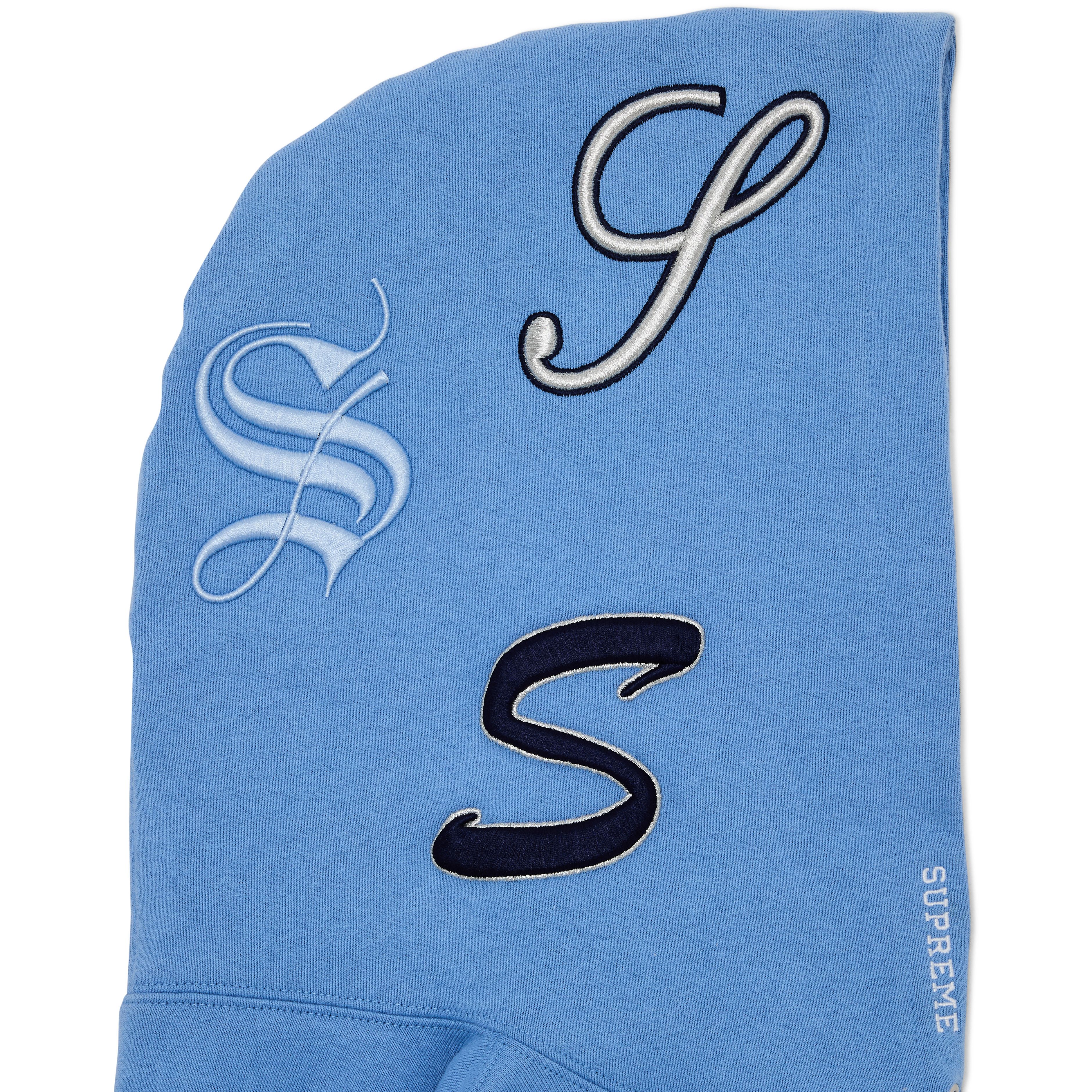 Buy Supreme Multi S Logo Hooded Sweatshirt 'Light Blue' - SS25SW42