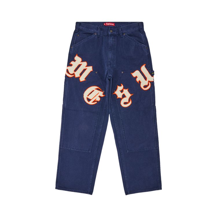 Buy Supreme Old English Canvas Double Knee Painter Pant 