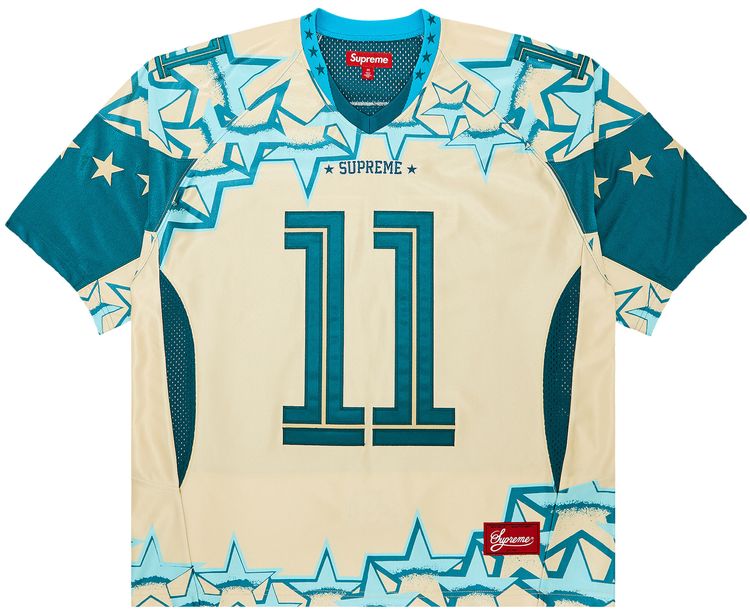 Supreme Stars Football Jersey Gold