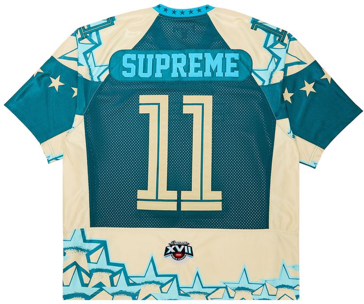 Supreme Stars Football Jersey Gold