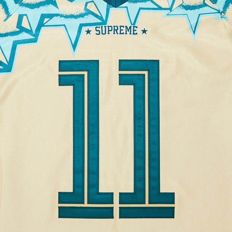 Supreme Stars Football Jersey Gold