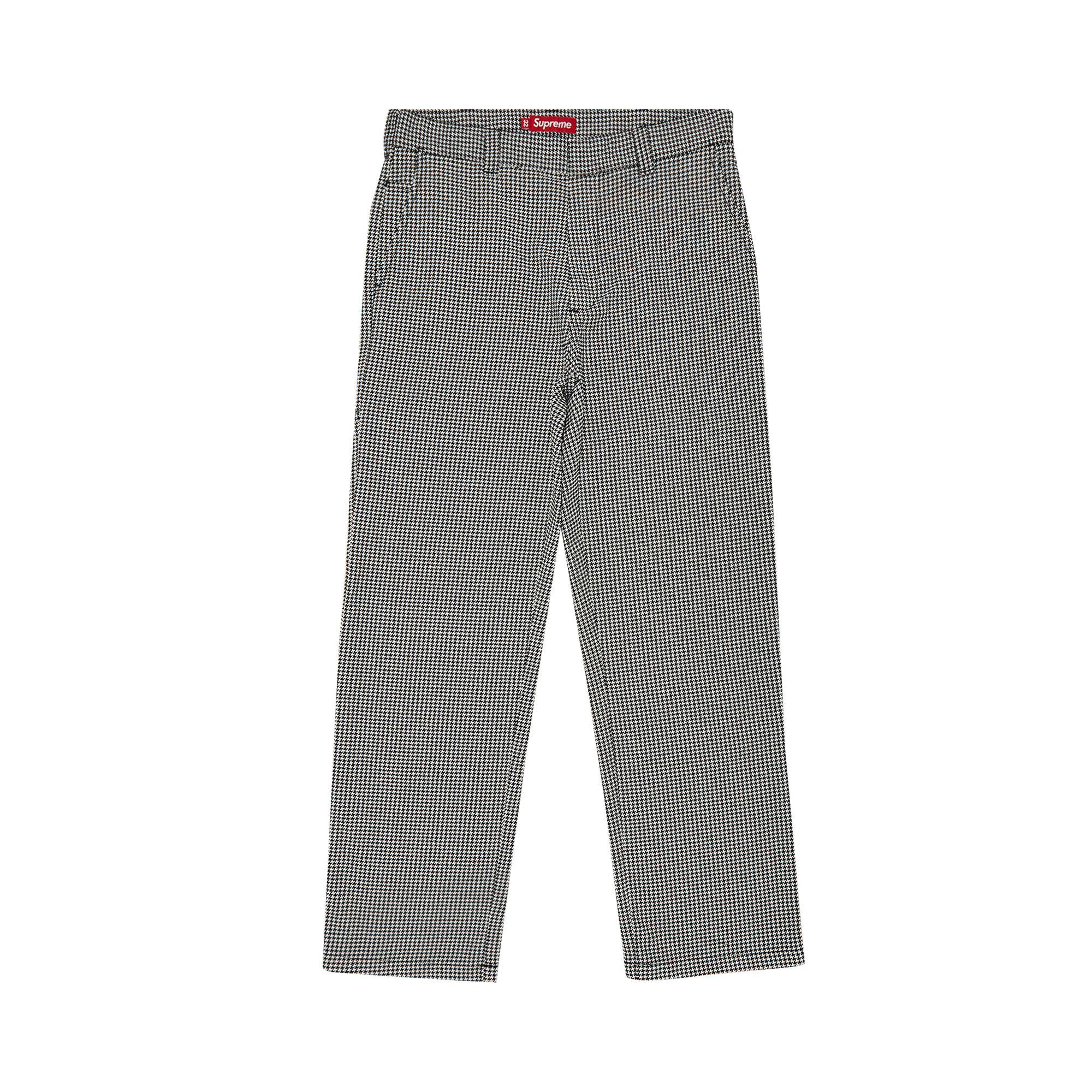 最大の割引 Work Supreme Buy Pant WHITE SS25P19 - Houndstooth' 'White パンツ