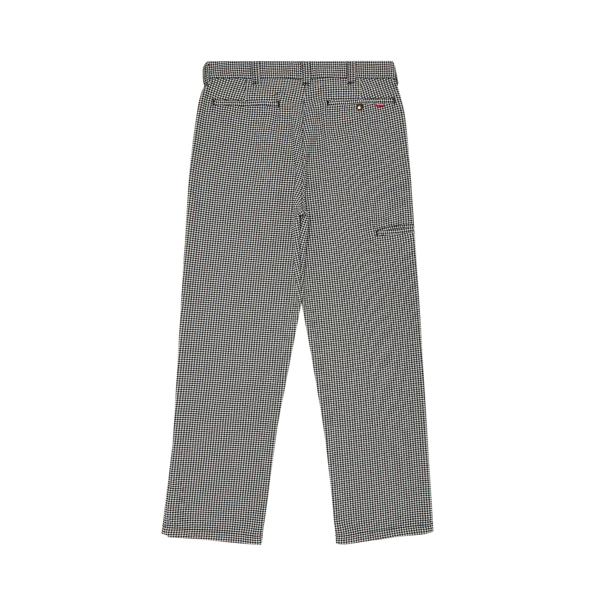 クリスマスツリー特価！ Houndstooth' 'White Pant Work Supreme Buy - WHITE SS25P19 パンツ